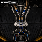 BTS Titanium Dual Uneven-Length Midpipe — M Lab by Boost & Tune