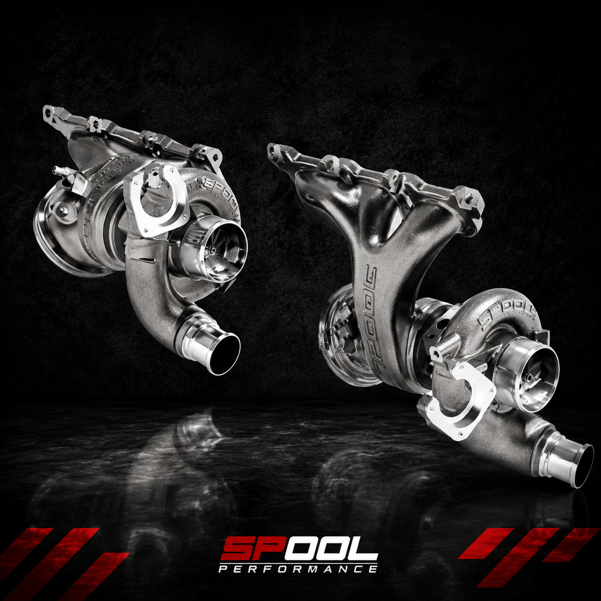 Spool IFX1100 S58 stock-location twin-turbo kit — gallery image 1