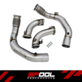Spool S63 race downpipes for BMW F90 M5