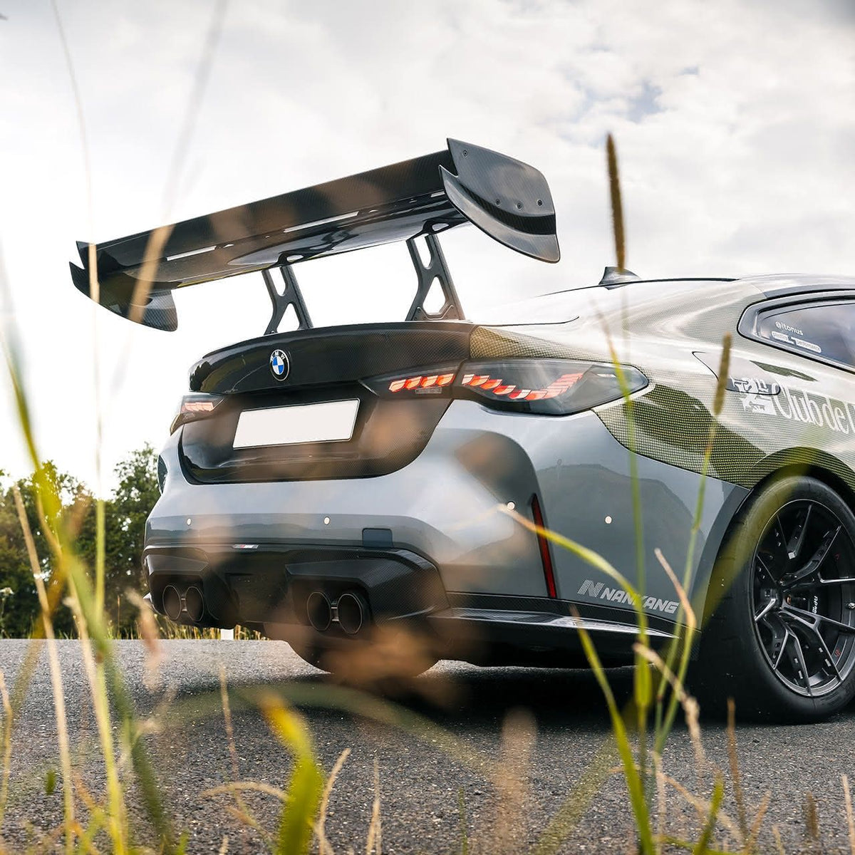 Vulcan Alpha Carbon-Fibre Dual-Element Wing with DRS – BMW G82 M4 – original Vulcan Alpha product image