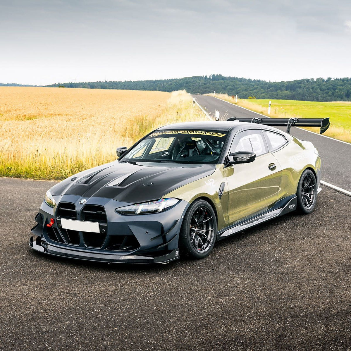 Vulcan Alpha Carbon-Fibre Dual-Element Wing with DRS – BMW G82 M4 – original Vulcan Alpha product image