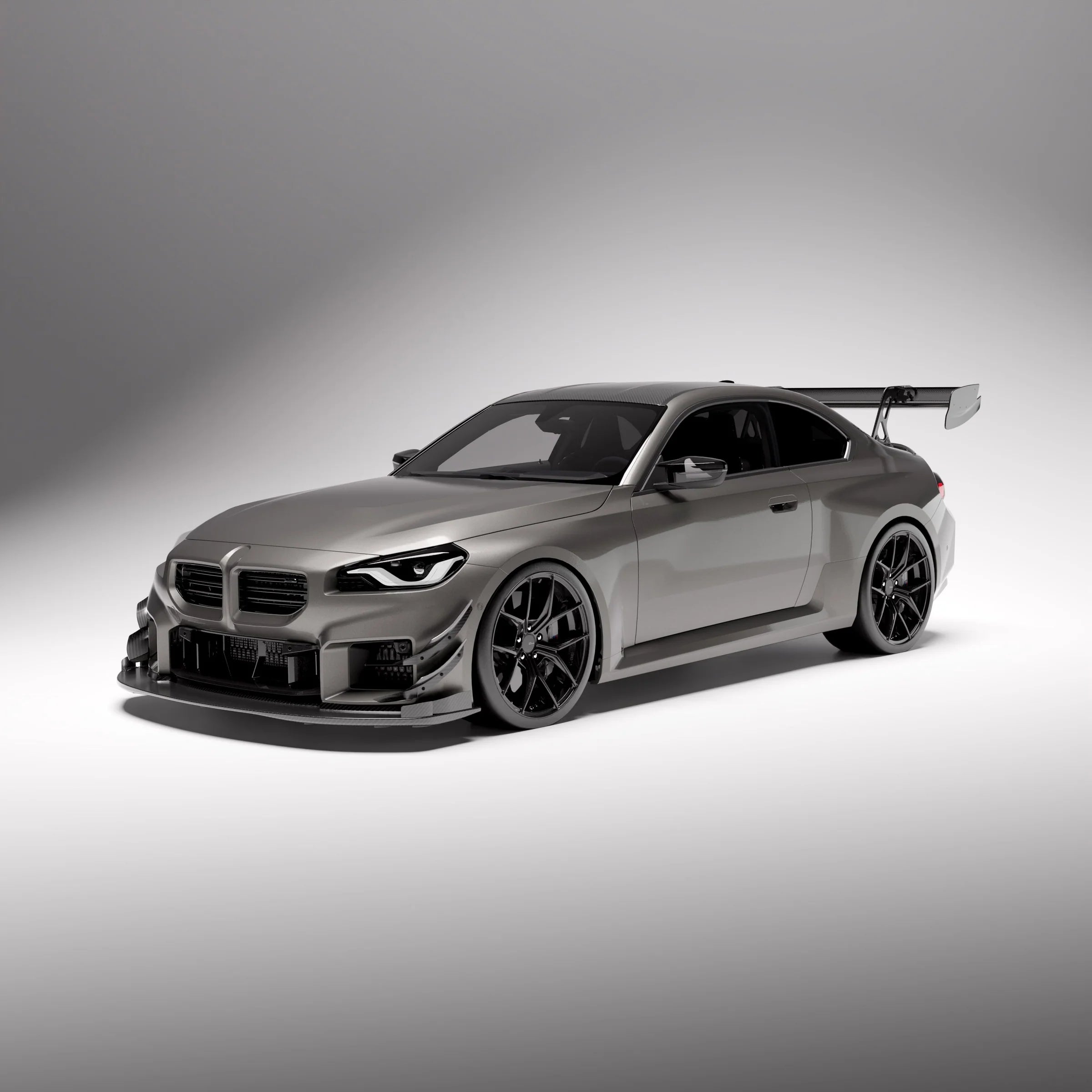 Vulcan Alpha Carbon-Fibre Dual-Element Wing with DRS – BMW G87 M2