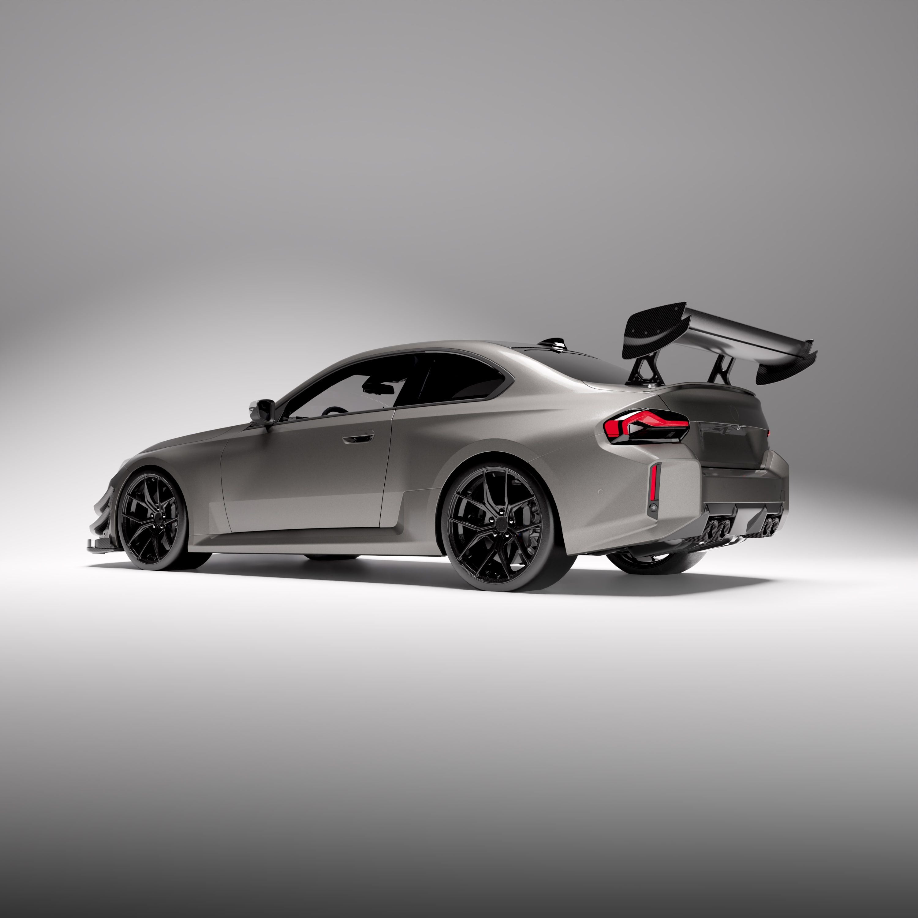Vulcan Alpha Carbon-Fibre Dual-Element Wing with DRS – BMW G87 M2