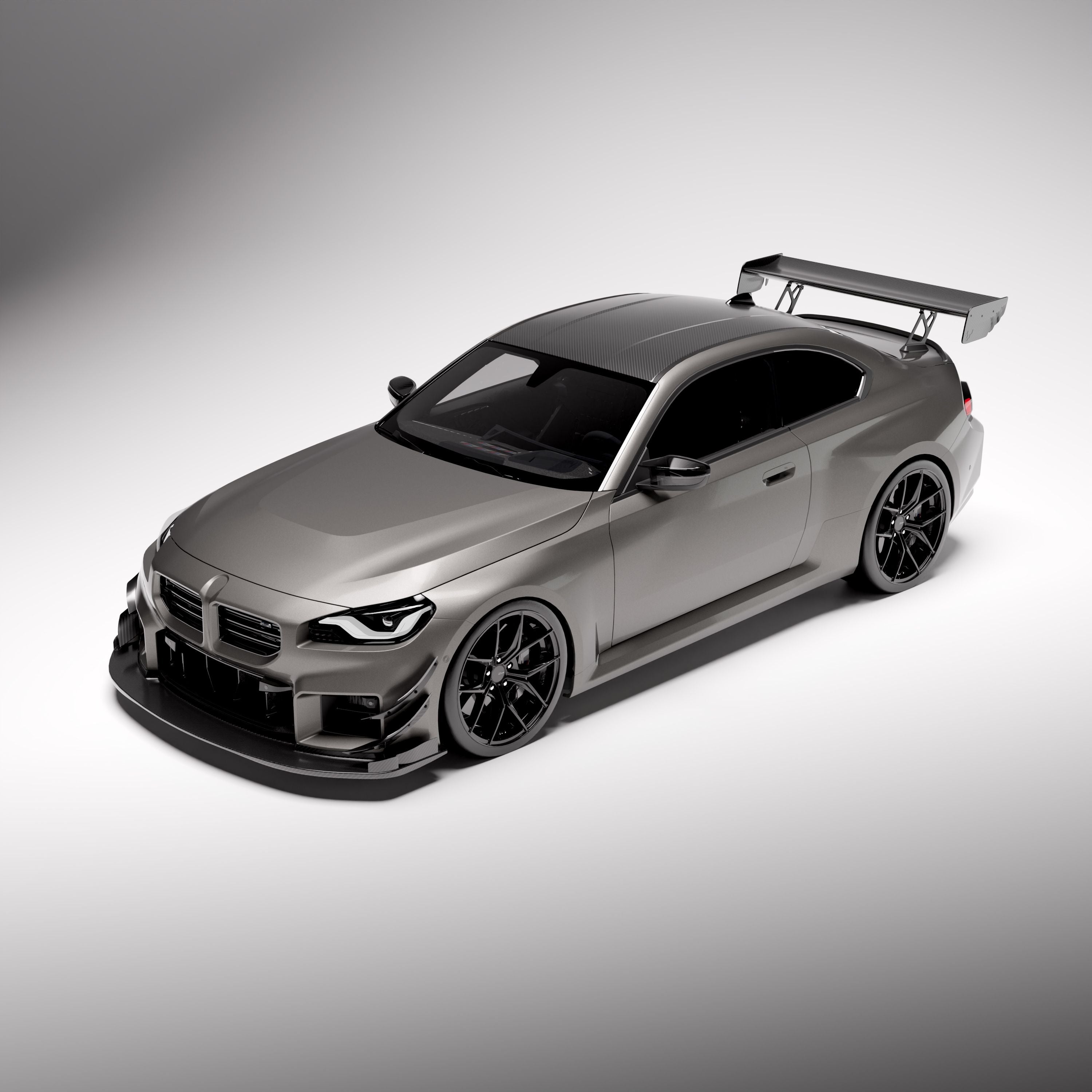 Vulcan Alpha Carbon-Fibre Single-Element Wing – BMW G87 M2