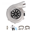 Pulsar 6862G single turbocharger with the original photographed fittings, bolts, gasket and clamps