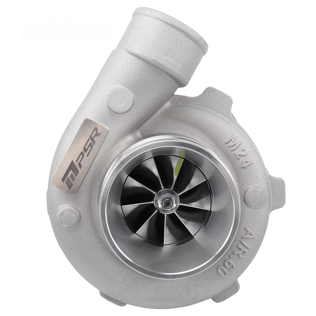 Pulsar PSR3576 Gen 2 Compact single turbocharger — compressor view