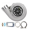 Pulsar PSR3584 Gen 3 single turbocharger with the original photographed mounting hardware