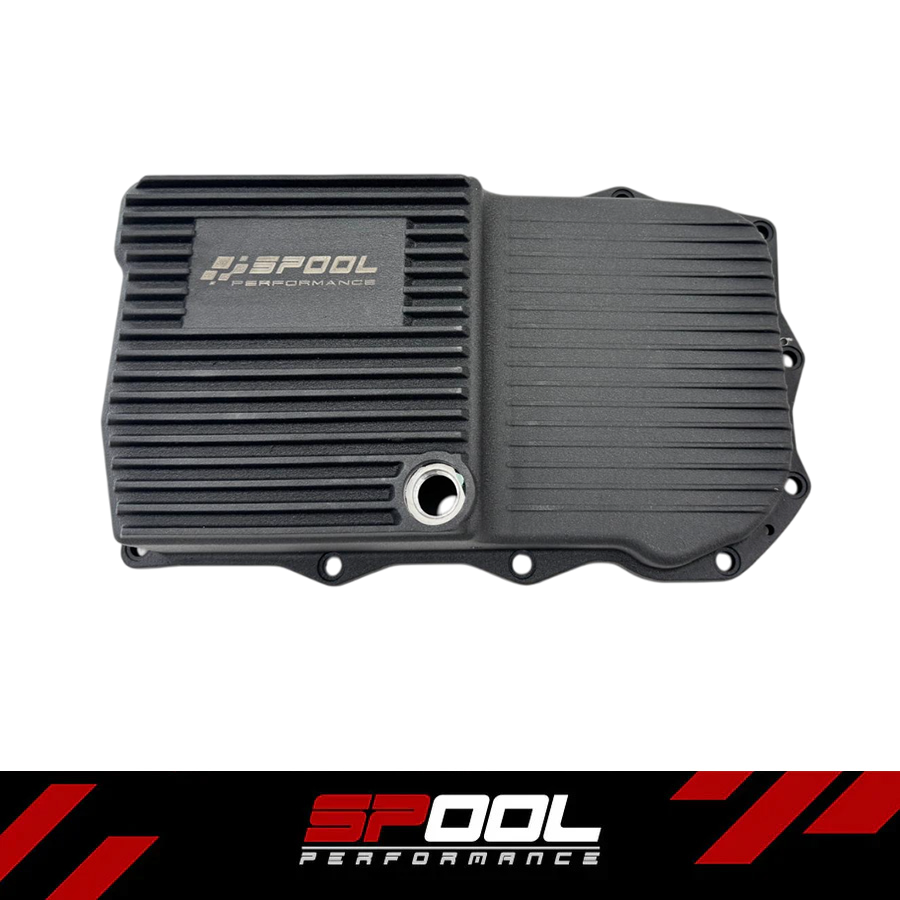 Spool high-capacity aluminum ZF 8HP transmission oil pan